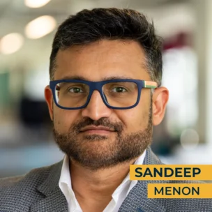 Sandeep Menon's headshot